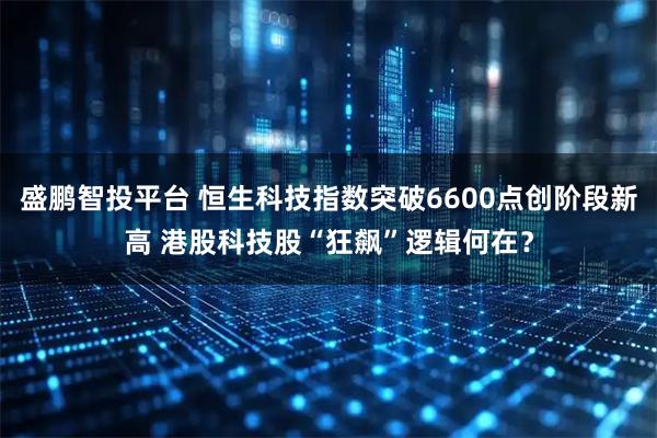 盛鹏智投平台 恒生科技指数突破6600点创阶段新高 港股科技股“狂飙”逻辑何在？